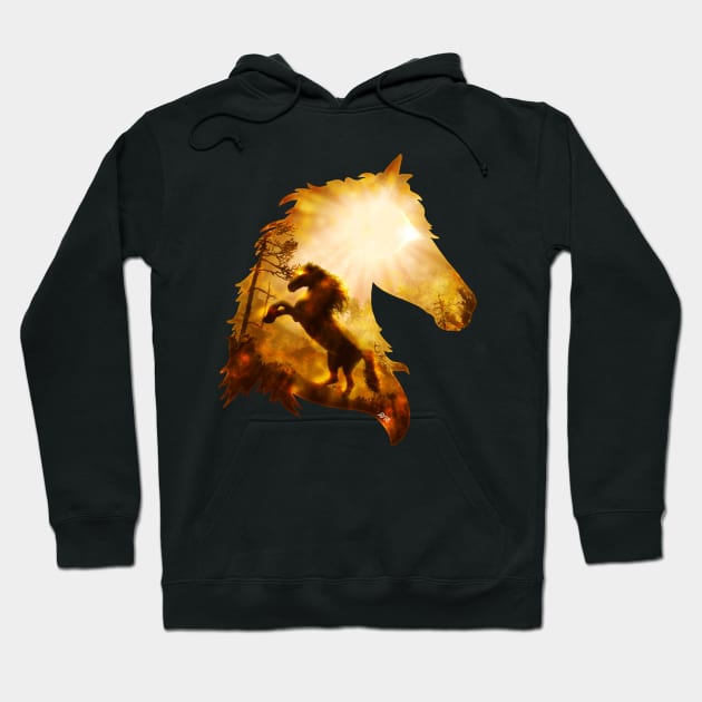 Wild Spirit Hoodie by DVerissimo